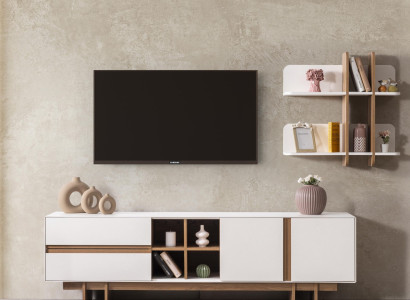 TV-Lowboard Funktionalität und Stil in einem