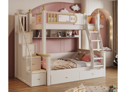Kinderbett Etagenbett Jugendbett Hochbett Bett Doppelstockbett Holzbett