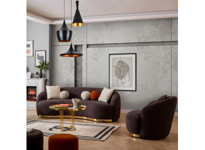 Schönheit und Komfort in einem Set – Sofa und Sessel