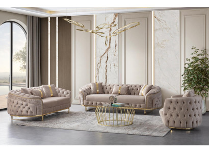 Stilvolles Set: Sofas und Sessel für jedes Interieur