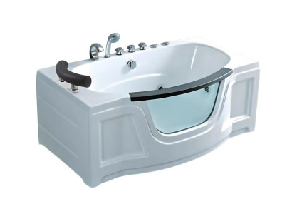 Massage Badewanne Whirlpool Spa Whirlwanne Hydromassagewanne 152x85 cm