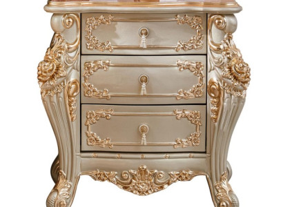 Klassischer Nachtkästchen Nachttisch Nachtkonsole Schlafzimmertisch