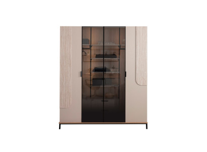 Stilvoller Schlafzimmer Schrank Hochwertige Holz Kleiderschränke