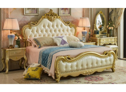 Schlafzimmermöbel Set mit Komfortbett Bett Kosmetiktisch Schminktisch