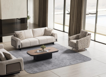 Sofagarnitur Set 3+1 – Bequem und elegant für ein stilvolles Wohnzimmer.