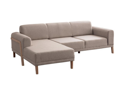 Zeitloses Ecksofa in Anthrazit schlicht raffiniert und vielseitig