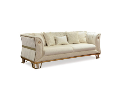 Der innovative Designansatz macht das Sofa  bequem und ästhetisch ansprechend.