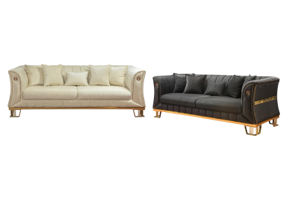 Sofagarnitur Set 3+3 – Komfort und Eleganz für Ihr stilvolles Wohnzimmer.