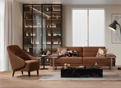 Wohnzimmer Set (Sofagarnitur 3+1) – Schickes Design für Ihr Heim.