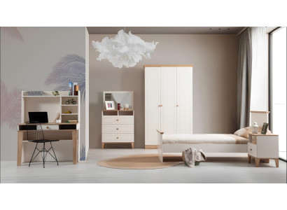 Komplette Schlafzimmer Garnitur Edles Bett Schreibtisch Schminktisch