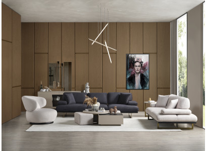 Sofa 4 Sitzer Sofa 3 Sitzer Sessel 2x Couchtisch Beistelltisch Wohnzimmer