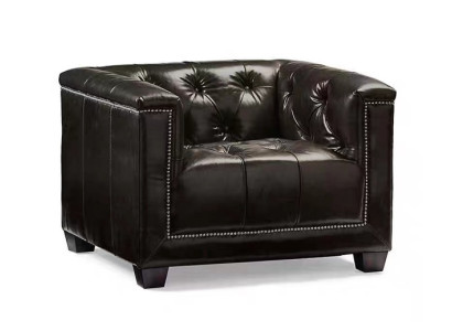 Sessel Relaxsessel aus Kunstleder Polstersessel Komfortsessel Armlehnstuhl