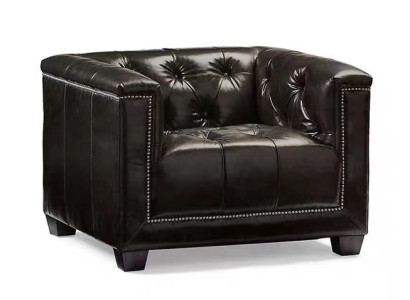 Sessel Relaxsessel aus Kunstleder Polstersessel Komfortsessel Armlehnstuhl