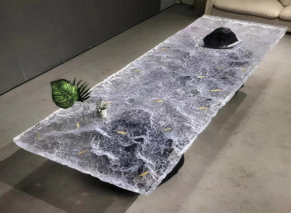 Transparenter Esszimmertisch Luxuriöse Möbel Designer Esstisch