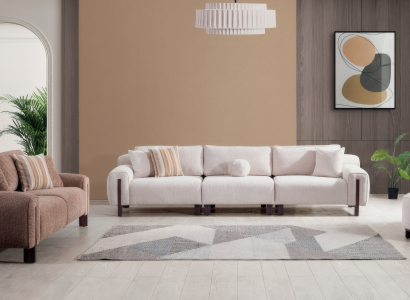 Sofagarnitur Set 3+3+1 – Für ein elegantes und komfortables Wohnzimmer.