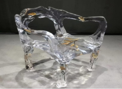 Stilvoller Epoxid Möbel Stuhl Luxus Sitzmöbel Wohnzimmerstühle