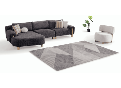 Ein elegantes, geräumiges Ecksofa für alle, die hochwertige Details schätzen.