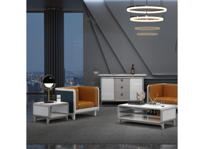 Bequemer Sessel mit modernem Design für stilvolle Entspannung.