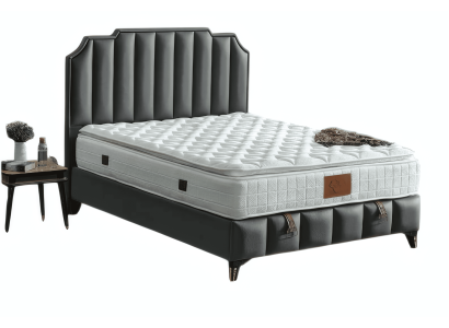 Komfortdoppelbett Bett Schlaflager Komfortbett Schlafstelle Zweibett Großbett