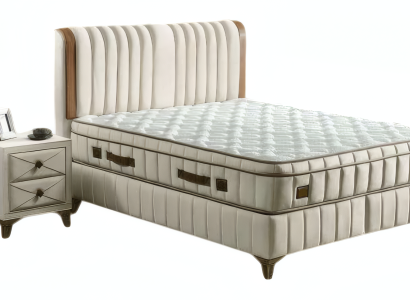 Schlafzimmer Komplettset Doppelbett Stauraumbett Stilvolles Nachttische Set