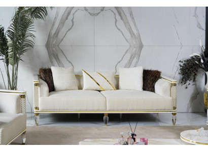 Ein praktisches Sofa mit eleganten Proportionen und weicher Polsterung.