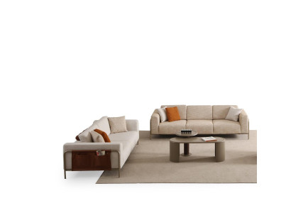 4-Sitzer-Sofa Eleganter Komfort 3-Sitzer-Sofa Stilvoll Couchtisch Modern