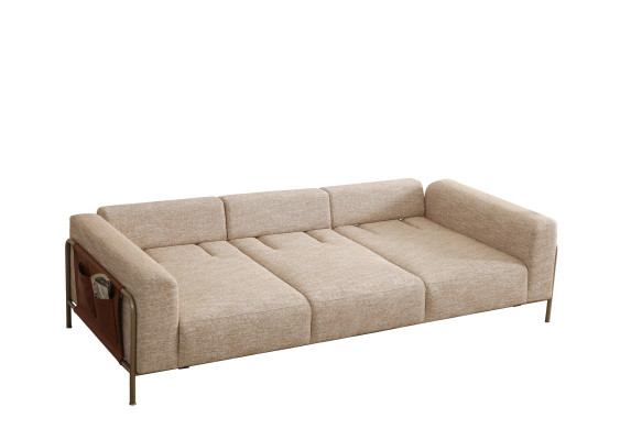 4-Sitzer-Sofa Modern Elegant Bequem 225 x 105 x 82 cm
