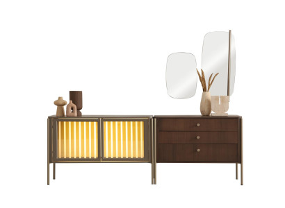 Moderner Konsolentisch mit Spiegel Elegant Stilvoll Zeitloses Design