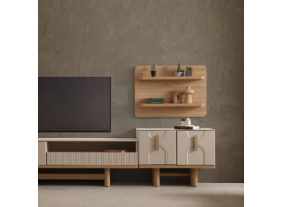 Moderner TV-Seitenschrank Holzbeiger TV-Schrank Luxuriöser Schrank