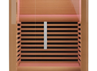 Holzsauna für zu Hause Infrarot-Sauna für 1 Person mit Carbon-Heizsystem