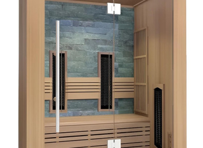 Infrarot-Sauna mit Carbon- und Keramikheizsystem  Sauna für 2 Personen