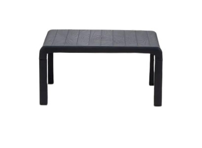 Garten-Couchtisch in Anthrazit Robuster Tisch Stilvolle Gartenmöbel