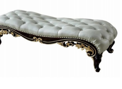 Sitzbank Bank Polstersitzbank Holzbank Luxuriöses Sitzmöbel Bank