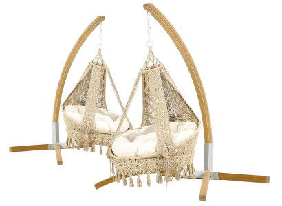 Gartenschaukel für den Garten – Ideal für entspannte Ruhepausen im Freien.