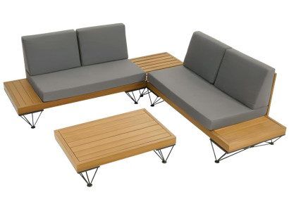 L-Form Sofagarnitur (Ecksofa + Couchtisch) – Perfekt für Ihr Zuhause.