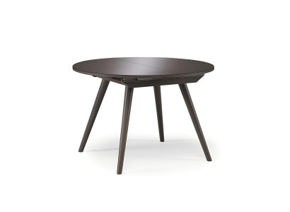 Stilvoller Brauner Esstisch Designe Esszimmer Ausziehbare Platte