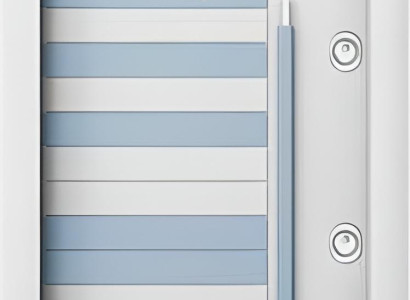 Stilvolle Streifentür Designer Eingangstür Metalltüren Hoteltüren