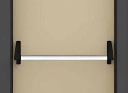 Beige Branschutztür Designer Fluchtüren Robuste Feuerwehrschutztüre