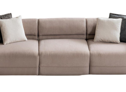 Moderne 5-Sitzer Couch im skandinavischen Stil mit weichen Kissen