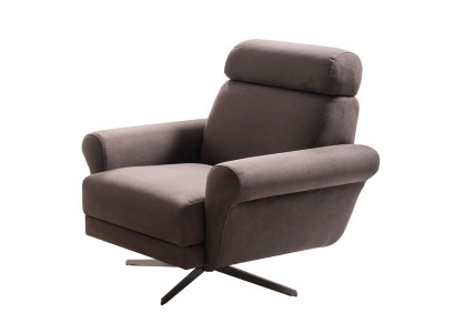 Bequemes Sessel mit verstellbarer Rückenlehne im modernen Design