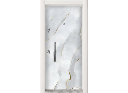 Graue Robuste Eigangstür Designer Türen Schloßtüren Edle Haustüren