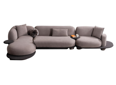 Luxuriöse L-Form Couch Designer Ecksofa Wohnzimmer Polstersofas