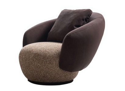 Designer Komfort-Sessel Luxuriöser Stoffsessel Edler Relaxsessel