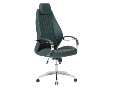 Designer Bürostuhl Arbeitszimmer Drehstuhl Luxuriöser Ledersessel