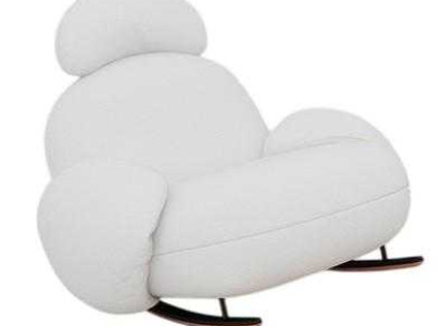 Weißer Polstersessel Stilvoller Sitzsessel Loungesessel Einsitzer