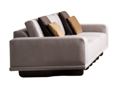 Designer 4-Sitzer Couch Modernes Stoffsofa Luxuriöse Textilsofas
