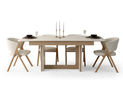 Stilvolles Esszimmer-Set mit Tisch und 6 Stühlen für Ihr Zuhause