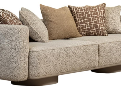 Modernes Sofa mit dekorativen Kissen im eleganten Design Hochwertig Möbel