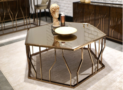 Exklusiver Couchtisch Designer Wohnzimmer Tisch Edle Kaffeetische