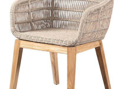 Beiger Gartenstuhl Exklusive Rattanstühle Exklusive Holzfüße